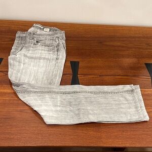 John Varvatos Light Gray Denim Jeans